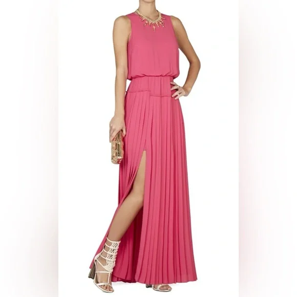 BCGBGMaxAzria Pink Maxi Dress - Picture 1 of 5